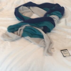 New with tag colorful knit cashmere and wool scarf